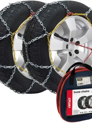 Sněhové řetězy Amio KN110 12mm - křížová stopa X Dokud Zásoby Vydrží