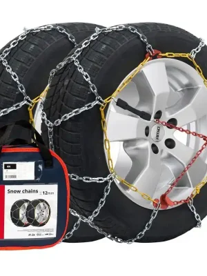Pouze Dnes Sněhové řetězy Amio KN080 12mm - křížová stopa X