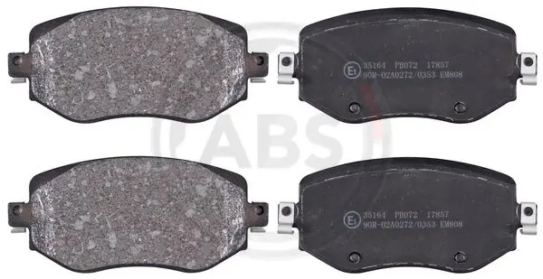 Super Cena Sada brzdových destiček, kotoučová brzda A.B.S. 35164