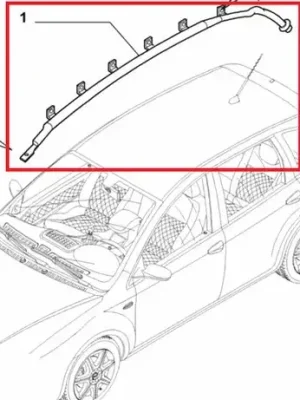 Nejprodávanější Airbag stropní pravý P