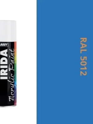 Výprodej HB BODY irida RAL 5012 světle modrá BARVA VE STŘÍKÁNÍ 400ML