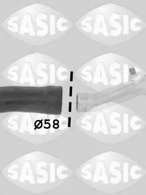 Rychlé Dodání Hadička plnicího vzduchu SASIC 3336053