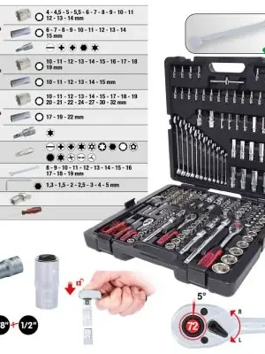 Tovární Cena Sada nástrčných klíčů KS TOOLS 9180216