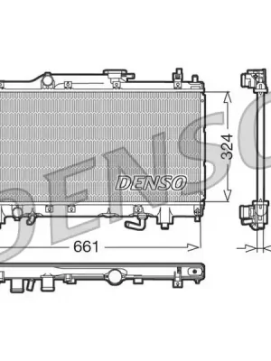 Akce Chladič, chlazení motoru DENSO DRM50017