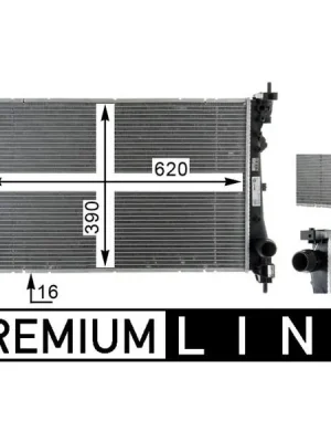 Přímo Od Výrobce Chladič, chlazení motoru MAHLE CR 1588 000P