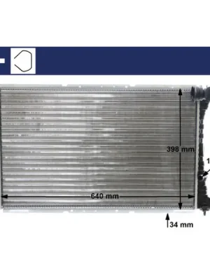 Chladič, chlazení motoru MAHLE CR 473 000S Jen Po Omezenou Doba