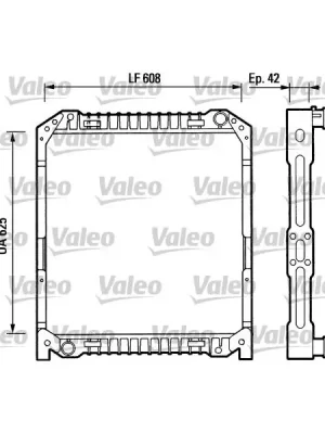Chladič, chlazení motoru VALEO 730379 Koupit Online