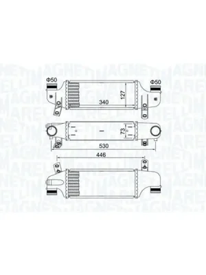 Chladič turba MAGNETI MARELLI 351319204930 Objednat Nyní
