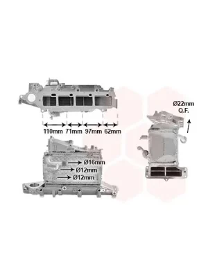 Top Prodej Chladič turba VAN WEZEL 58014712