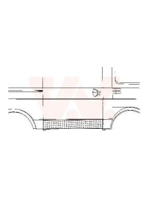 Dveře, karoserie VAN WEZEL 5858174 Akční Nabídka