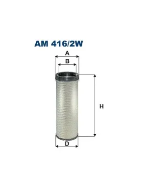 Filtr - sekundární vzduch FILTRON AM 416/2W Aktuální