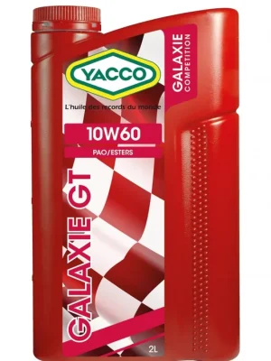Olej Yacco galaxie GT 10W-60 2L Horká Nabídka