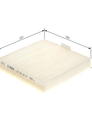 Objednat Nyní Filtr, vzduch v interiéru BOSCH 1 987 435 106
