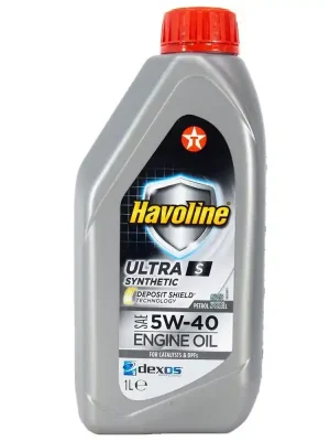 Olej Texaco Havoline Ultra S 5W-40 1L Objednat Nyní