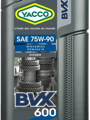 Olej Yacco BVX 600 75W-90 2L Must-Have