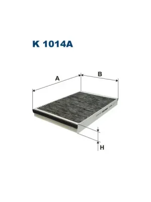 Filtr, vzduch v interiéru FILTRON K 1014A Akční Nabídka