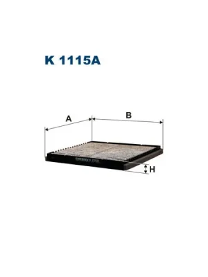 Horká Nabídka Filtr, vzduch v interiéru FILTRON K 1115A