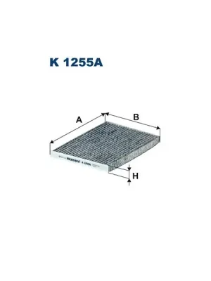 Filtr, vzduch v interiéru FILTRON K 1255A Kup Teď