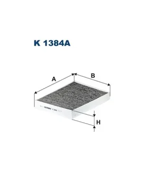 Koupit Online Filtr, vzduch v interiéru FILTRON K 1384A