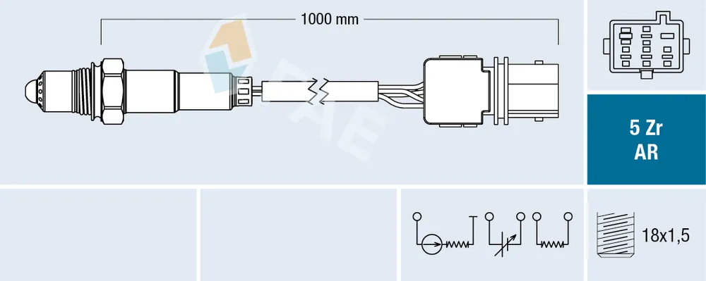 Lambda sonda FAE 75094 Nejlepší Volba