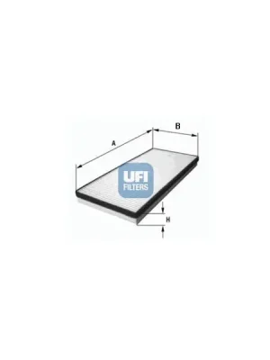 Kup Teď Filtr, vzduch v interiéru UFI 53.065.00
