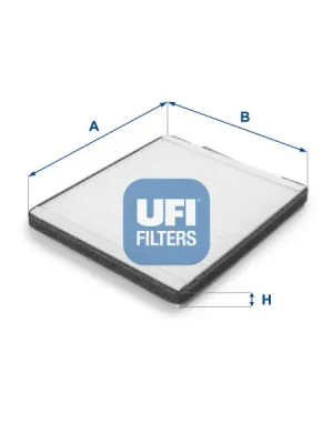 Filtr, vzduch v interiéru UFI 53.141.00 Nová Kolekce