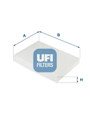 Levný Filtr, vzduch v interiéru UFI 53.273.00