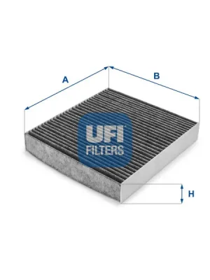 Originální Filtr, vzduch v interiéru UFI 54.227.00