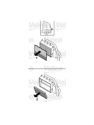 Filtr, vzduch v interiéru VALEO 716006 Oblíbený