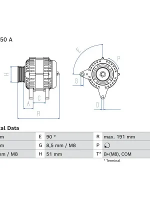 generátor BOSCH 0 986 085 020 Kup Teď