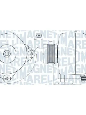 Poslední Šance generátor MAGNETI MARELLI 063731445010