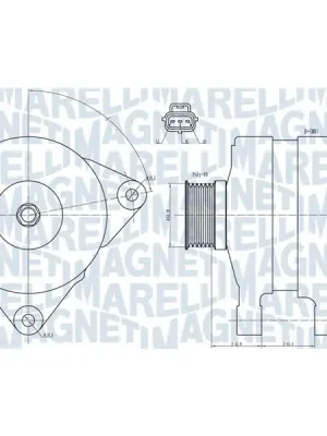 Oblíbený generátor MAGNETI MARELLI 063731834010