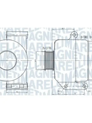 generátor MAGNETI MARELLI 063731935010 Doprava Zdarma