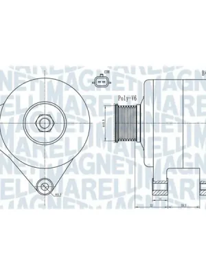 generátor MAGNETI MARELLI 063731945010 Nejprodávanější