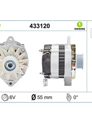 Expresní Doručení generátor VALEO 433120