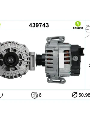 Objednat Nyní generátor VALEO 439743