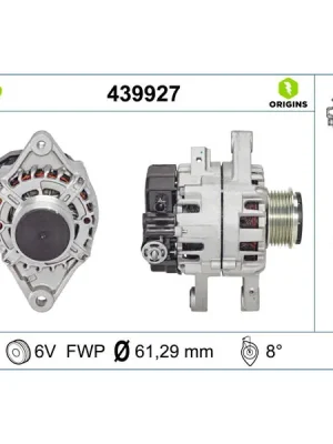 Expresní Doručení generátor VALEO 439927