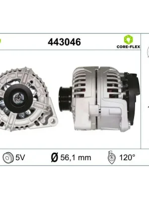 Vysoce Kvalitní generátor VALEO 443046