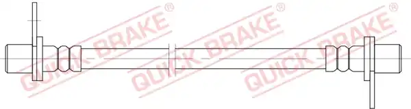 Brzdová hadice QUICK BRAKE 25.074 Ověřený