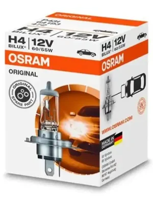 Speciální Cena Halogenová žárovka Osram H4 12V 60/55 P43T