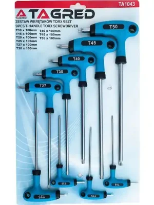 Rychlé Dodání Imbusové šestihranné klíče TORX T10 - T50 TAGRED