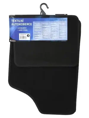 Koupit Online Koberce textilní UNI 4ks vel.3. černé