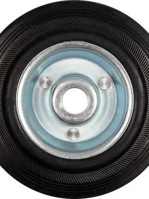 Kolečko gumové černé 150kg200/44mm prům.20/25x55mm Horká Nabídka