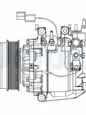Poslední Šance Kompresor, klimatizace DELPHI CS20503