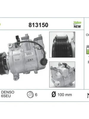 Kompresor, klimatizace VALEO 813150 Levný