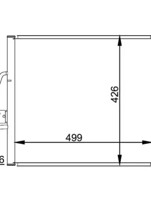 Bezpečná Platba Kondenzátor, klimatizace MAHLE AC 201 000P