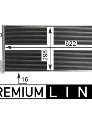Omezená Nabídka Kondenzátor, klimatizace MAHLE AC 634 000P