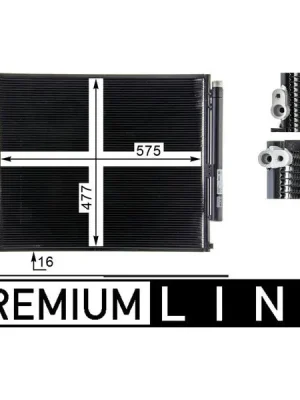 Kondenzátor, klimatizace MAHLE AC 838 000P Nejprodávanější