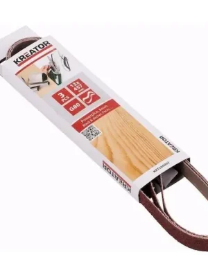 KRT260002 3x Brusný pás 13 x 457mm G80 KREATOR Nejprodávanější