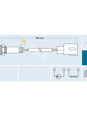 Zlevněný Lambda sonda FAE 75621